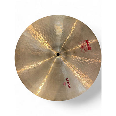 Used Paiste 16in 2002 Crash Cymbal