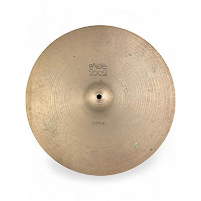 Used Paiste 16in 2002 Crash Cymbal