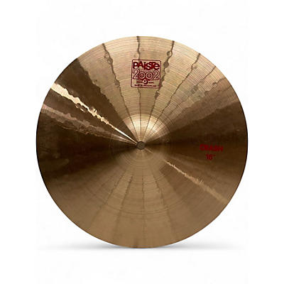 Used Paiste 16in 2002 Crash Cymbal