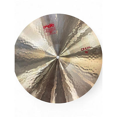 Used Paiste 16in 2002 Crash Cymbal