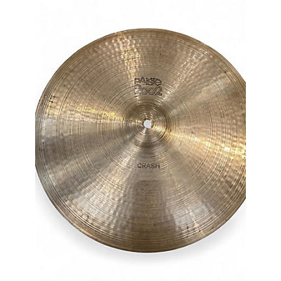 Used Paiste 16in 2002 Crash Cymbal