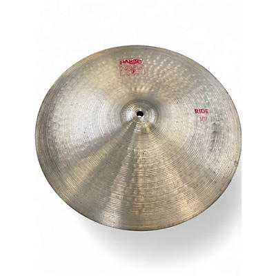 Used Paiste 16in 2002 Ride Cymbal