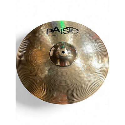 Used Paiste 16in 201 Bronze Cymbal