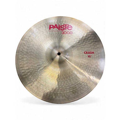 Used Paiste 16in 3000 CRASH Cymbal 36