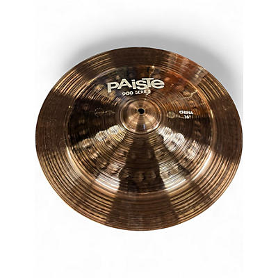 Used Paiste 16in 900 series china Cymbal