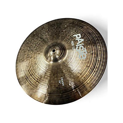 Used Paiste 16in 900 series crash Cymbal