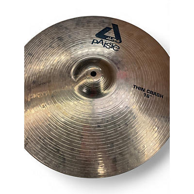 Used Paiste 16in Alpha Thin Crash Cymbal