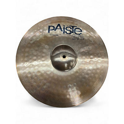 Used Paiste 16in Bronze 201 Cymbal