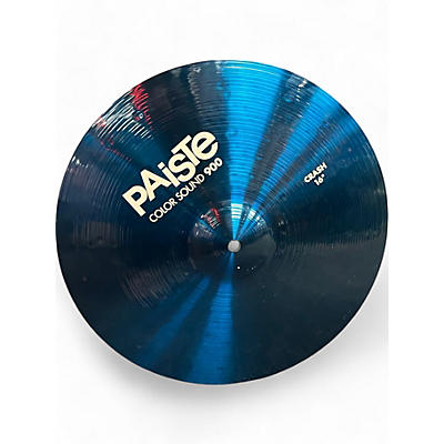 Used Paiste 16in COLOR SOUND 900 Cymbal