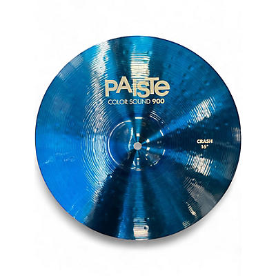 Used Paiste 16in COLOR SOUND 900 Cymbal