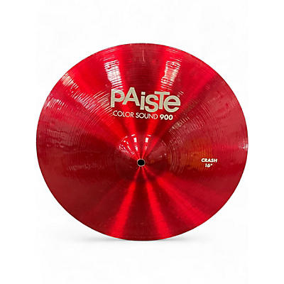 Used Paiste 16in COLOR SOUND 900 Cymbal