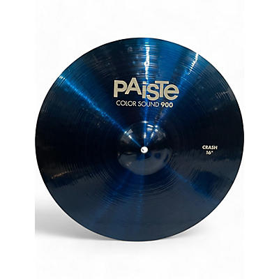 Used Paiste 16in COLORSOUND 900 CRASH Cymbal