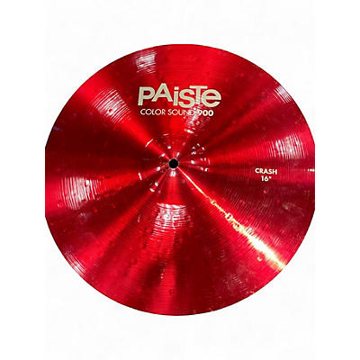 Used Paiste 16in COLORSOUND 900 CRASH Cymbal