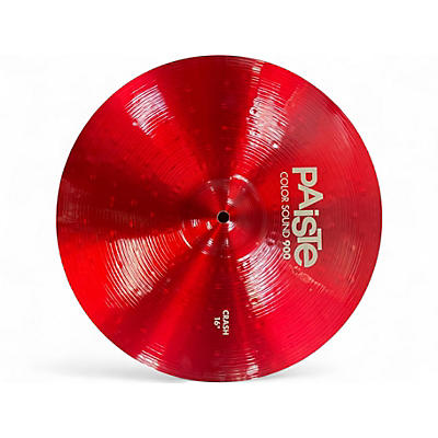 Used Paiste 16in Colorsound 900 Crash Cymbal