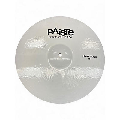 Used Paiste 16in Colorsound 900 Heavy Crash Cymbal