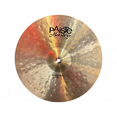 Used Paiste 16in Masters Dark  Cymbal