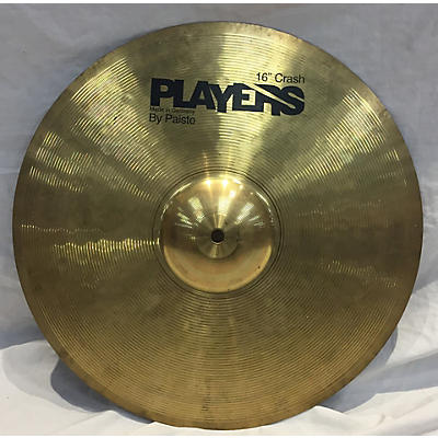 Paiste Used Paiste 16in PLAYERS CRASH Cymbal