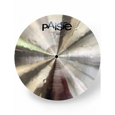 Used Paiste 16in PROTOTYPE CRASH Cymbal