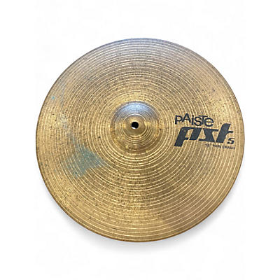 Used Paiste 16in PST5 CRASH Cymbal