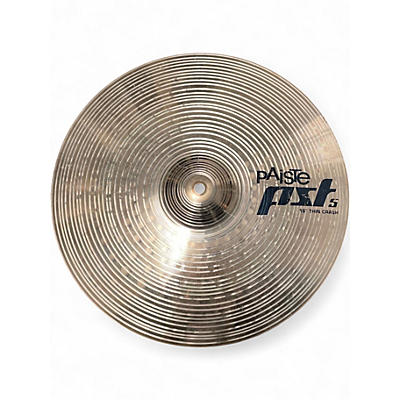 Used Paiste 16in PST5 Thin Crash Cymbal
