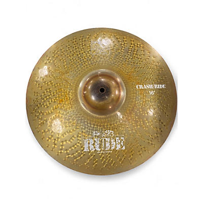 Used Paiste 16in RUDE CRASH/RIDE Cymbal