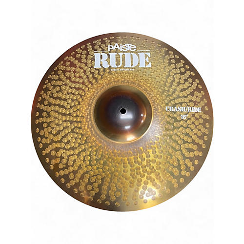 Paiste Used Paiste 16in Rude Classic Crash Ride Cymbal 36