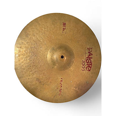 Used Paiste 16in Rude Classic Crash Ride Cymbal