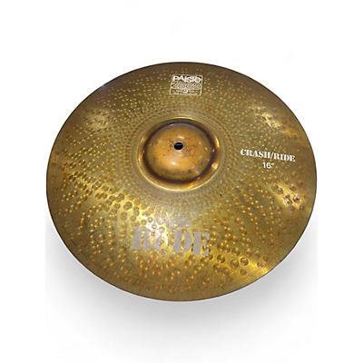 Used Paiste 16in Rude Classic Crash Ride Cymbal
