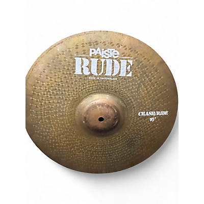 Used Paiste 16in Rude Cymbal