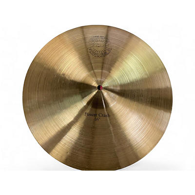 Used Paiste 16in SOUND FORMULA POWER CRASH Cymbal