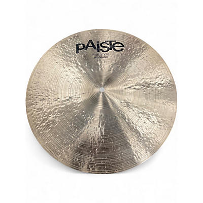 Used Paiste 16in Signature Prototype Crash Cymbal
