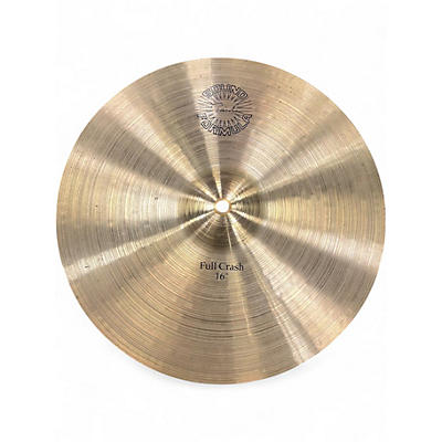 Used Paiste 16in Sound Formula Full Crash Cymbal
