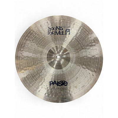 Used Paiste 16in Sound Formula Full Crash Cymbal