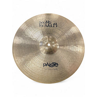 Used Paiste 16in Sound Formula Thin Crash Cymbal