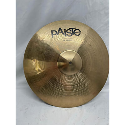 Paiste Used Paiste 16in T20 Prototype Crash Cymbal