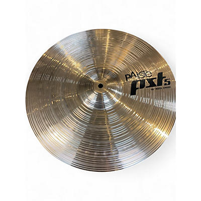 Used Paiste 16in pst5 rock crash Cymbal