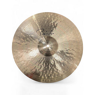 Used Paiste 16in signature mellow crash Cymbal