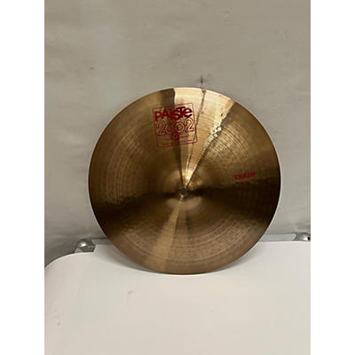 Paiste Used Paiste 17in 2002 Crash Cymbal