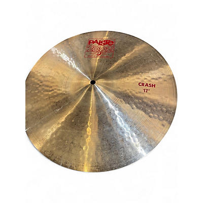 Used Paiste 17in 2002 Crash Cymbal