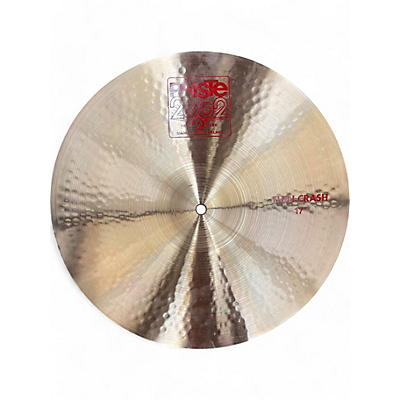 Paiste Used Paiste 17in 2002 Thin Crash Cymbal