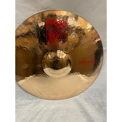 Paiste Used Paiste 17in 2002 Wild Crash Cymbal