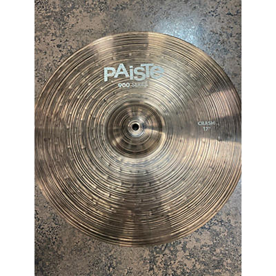 Paiste Used Paiste 17in 900 Series Crash Cymbal