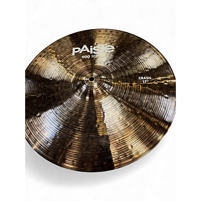 Used Paiste 17in 900 Series Crash Cymbal