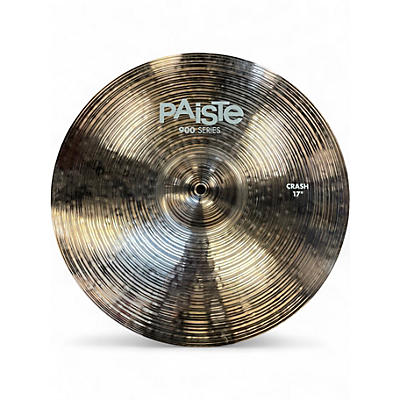 Used Paiste 17in 900 Series Crash Cymbal