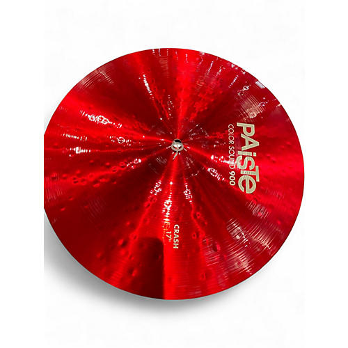Used Paiste 17in COLOR SOUND 900 CRASH Cymbal 37