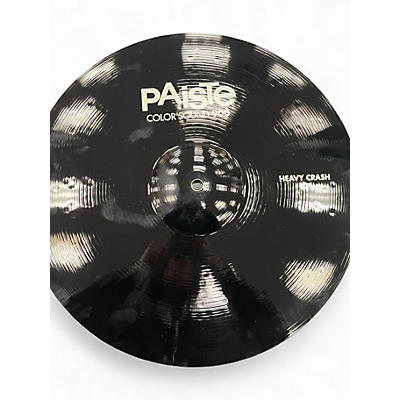 Used Paiste 17in Color Sound 900 Heavy Crash Cymbal