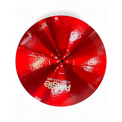 Used Paiste 17in Colorsound 900 Crash Cymbal