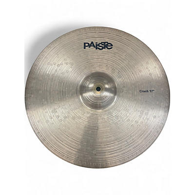 Used Paiste 17in Prototype Crash Cymbal