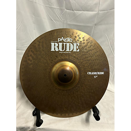 Paiste Used Paiste 17in Rude Classic Crash Ride Cymbal 37