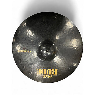 Used Paiste 17in Rude Classic Crash Ride Cymbal